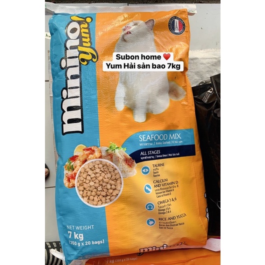 Minino Yum 350g 🦞 Vị Hải sản 🦀🦐