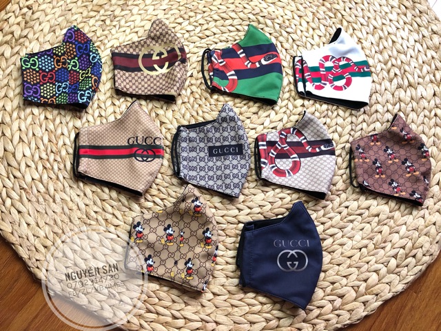 Khẩu trang vải 2 lớp in 3D người lớn phôm to | BigBuy360 - bigbuy360.vn