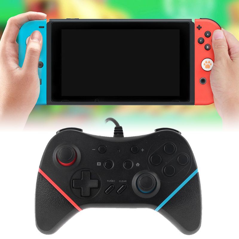 HSV Game Controller Gamepad Portable Gaming Joystick Handle for Switch PC Games