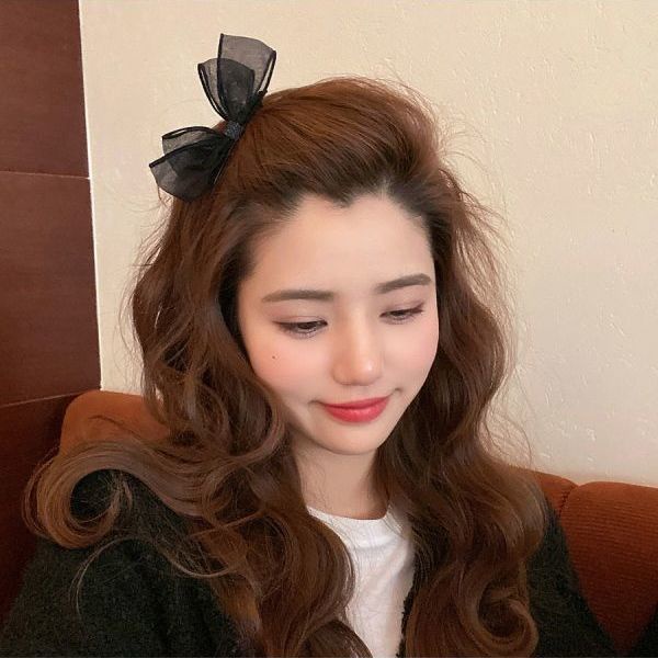 Kẹp Tóc Hình Nơ Thiết Kế Mới Thời Trang Dành Cho Nữ