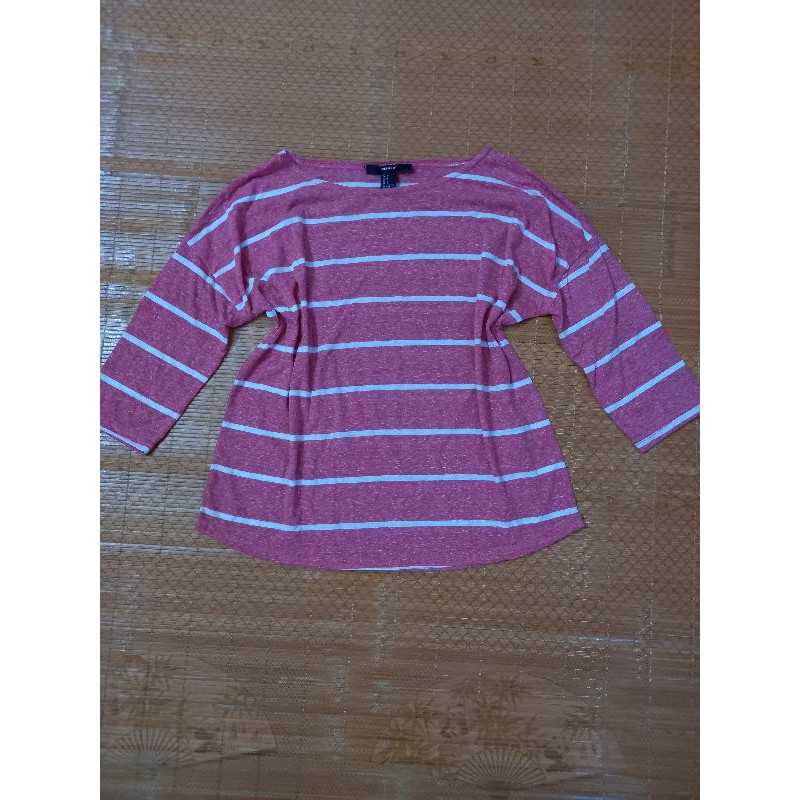 Áo Tay Lỡ Nữ Ánh Nhũ Dáng Xuông Chất Cotton Đẹp Xịn, MỊn, Mát, Mặc Tôn Da, Tôn Dáng(Forever21)