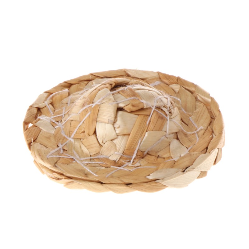 Mũ rơm làm bằng tay có thể điều chỉnh dành cho chim vẹt