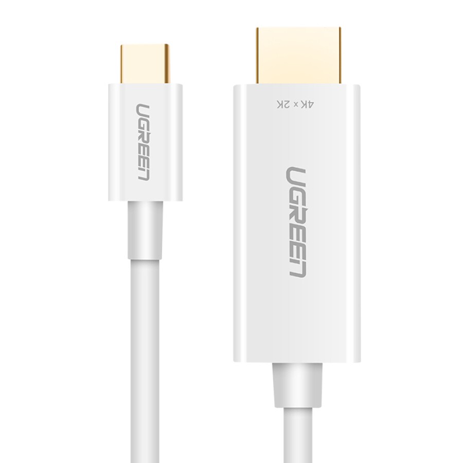 [Mã ELHACE giảm 4% đơn 300K] Cáp Chuyển Đổi USB Type-C Sang HDMI 1.5M Ugreen 30841 Hỗ Trợ 4K, 3D - Hàng Chính Hãng