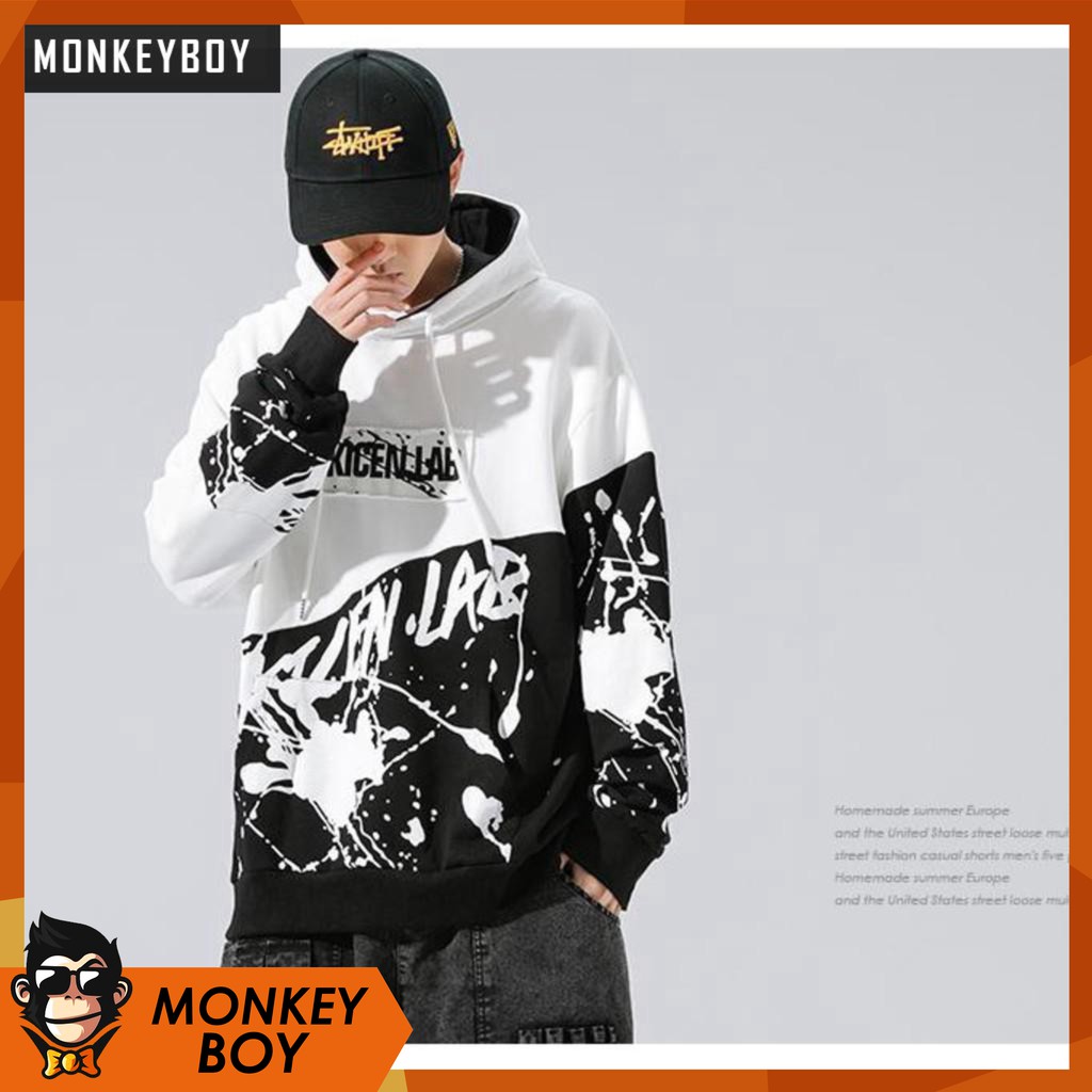 Áo Hoodie phối classic HD01 [Monkeyboy] | BigBuy360 - bigbuy360.vn