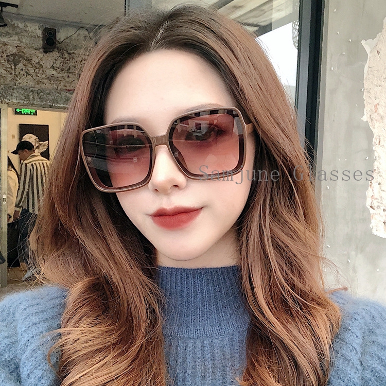 Kính Mát SAMJUNE Gọng Vuông Phong Cách Cổ Điển Độc Đáo