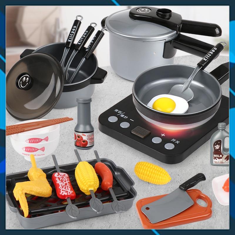 Đồ Chơi Nấu Ăn , Bộ Đồ Chơi Nhà Bếp Hàng Cao Cấp 36 CHI TIẾT Cho Bé Tập Làm Bếp