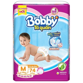 Bỉm Bobby quần đủ size từ S đến XXL