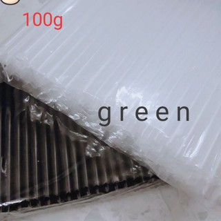 100g Ống hút trà sữa trân châu Trong/Đen/Màu greenkios