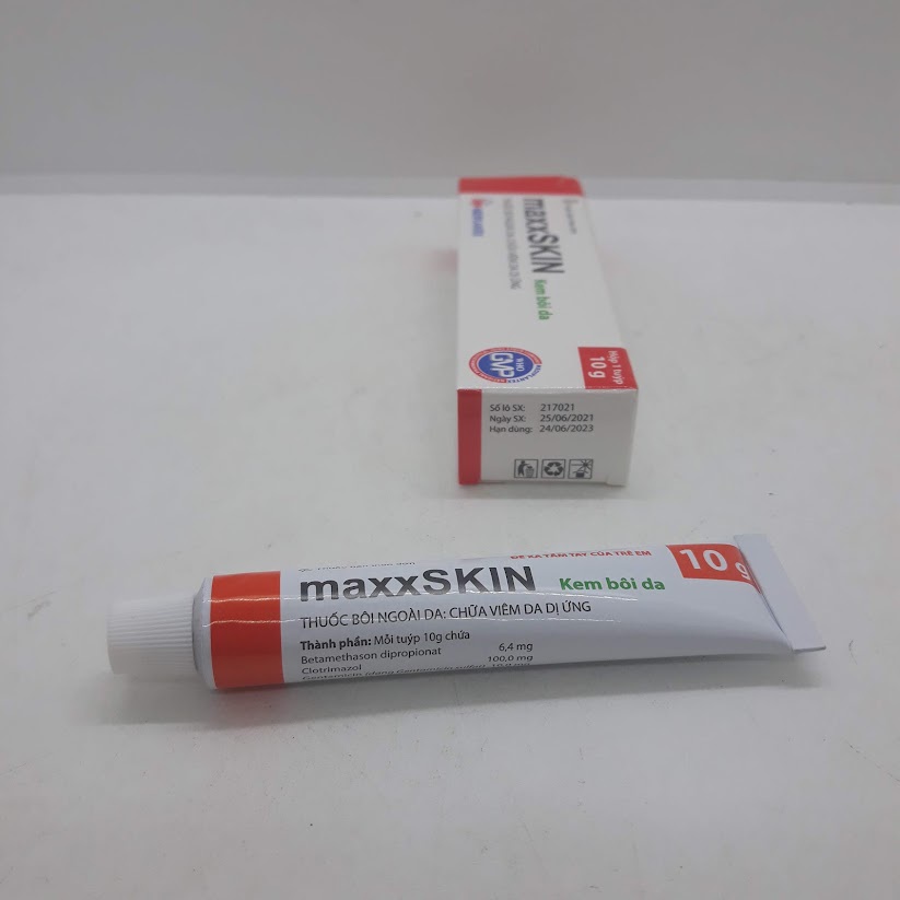 Kem bôi da maxxSkin Cream tuýp 10g ( chính hãng )