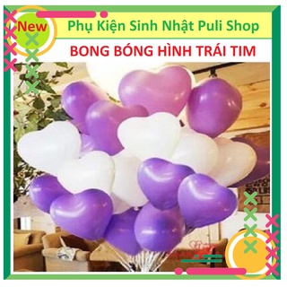 HCM- Giá Sỉ 50 CÁI BONG BÓNG TRÁI TIM THÁI LAN SIÊU DÀY SIÊU RẺ