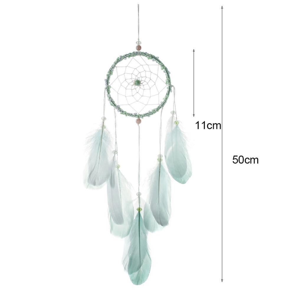 Vòng Bắt Giấc Mơ Có Đèn LED Treo Tường Trang Trí Đơn Giản K2N9