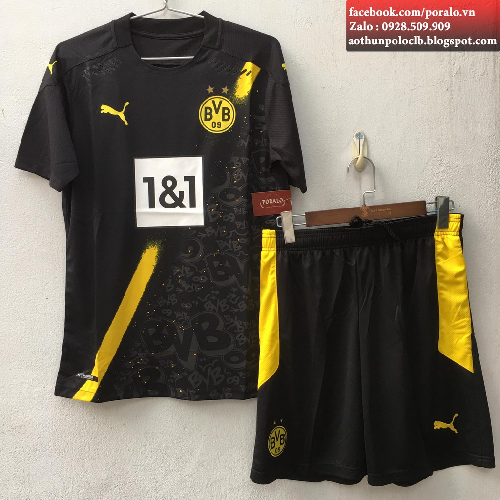 BỘ ÁO ĐẤU CLB DORTMUND SÂN KHÁCH 2020/21 BẢN PLAYER CAO CẤP