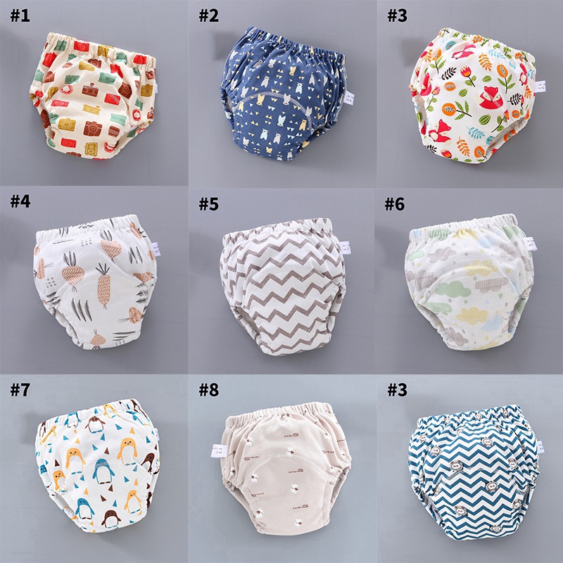 Quần tã chống thấm nước tiện lợi có thể tái sử dụng cho bé