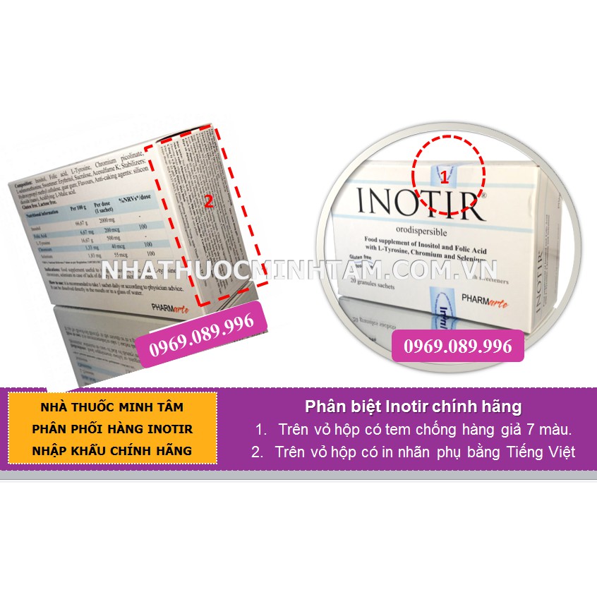 [Tặng Test] INOTIR [CHÍNH HÃNG] dành cho phụ nữ