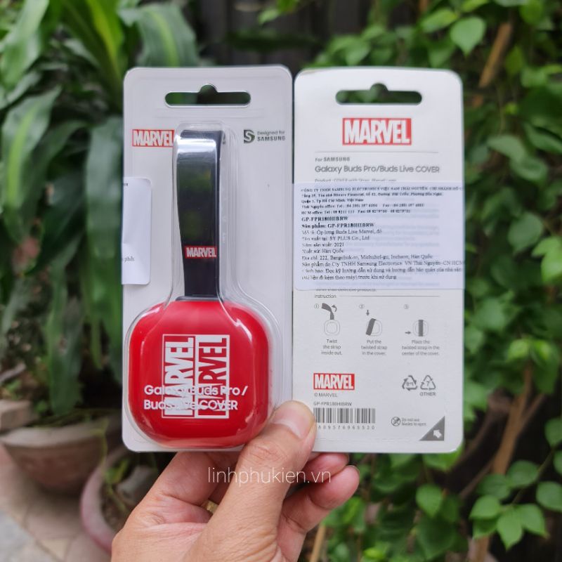 Ốp tai nghe Buds Live - Buds 2 - Buds Pro - Buds 2 Pro Angmond/ Marvel/ Goal Studio/ Z Flip 3 Case - Chính hãng Samsung