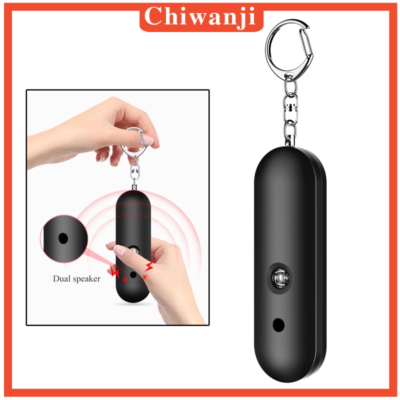 Móc Khóa Báo Động Khẩn Cấp Có Đèn LED Chống Lóa 130dB