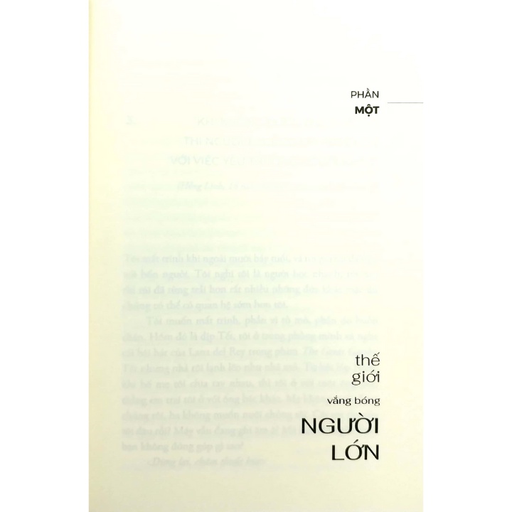 Sách - Tìm Mình Trong Thế Giới Hậu Tuổi Thơ