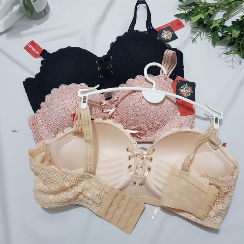 Áo Cup ngực ren mỏng không gọng ôm nâng