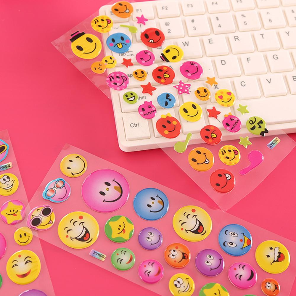 Sticker dán hình mặt cười dễ thương