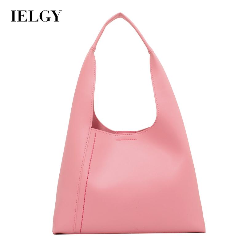 IELGY Túi Đeo Vai Mềm Cỡ Lớn Phong Cách Đơn Giản Cho Nữ
