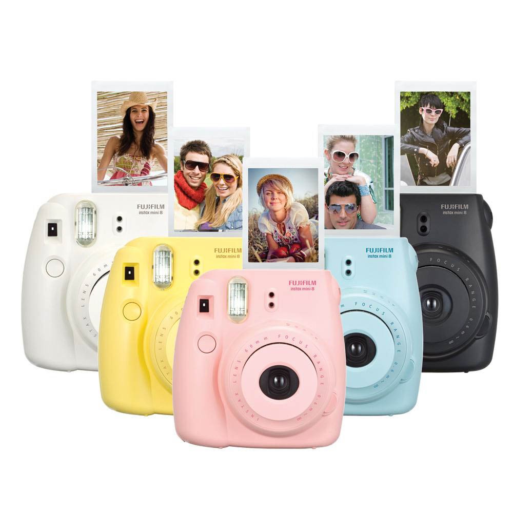 [Mã 159ELSALE hoàn 7% xu đơn 300K] MÁY ẢNH INSTAX MINI 8 LẤY NGAY( MUA MÁY TẶNG NGAY 1 PACK FILM 10 KIỂU)