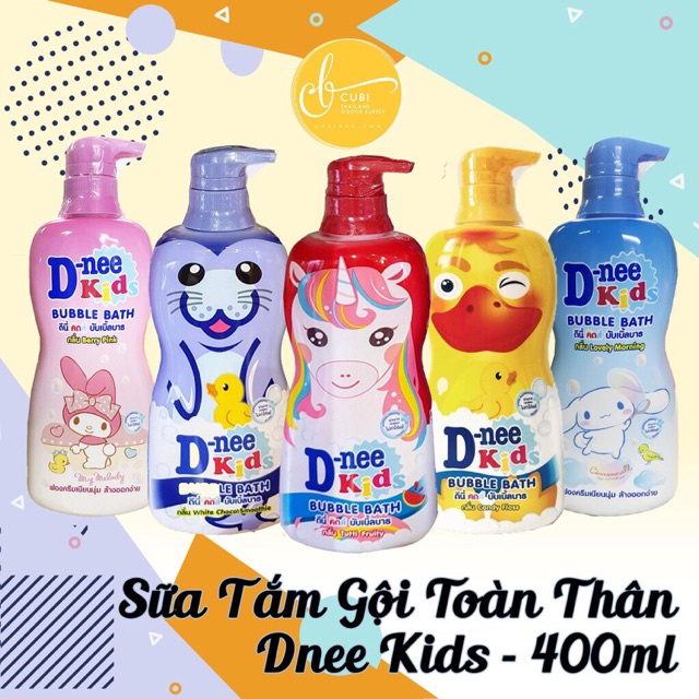 SỮA TẮM GỘI DNEE-KID HÌNH THÚ