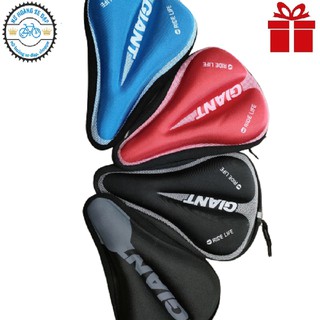 Bọc yên xe đạp thể thao chính hãng Giant vải nylon chịu nước, có rãnh thoáng khí loại 2