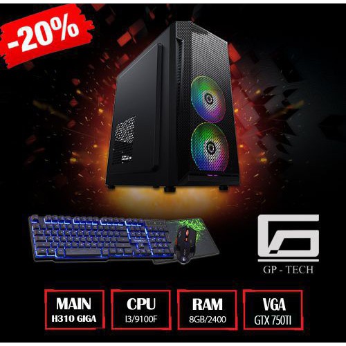 Máy Gaming H310 + i3 9100F + GTX 1650 -Chiến được full game đồ hòa nặng | BigBuy360 - bigbuy360.vn