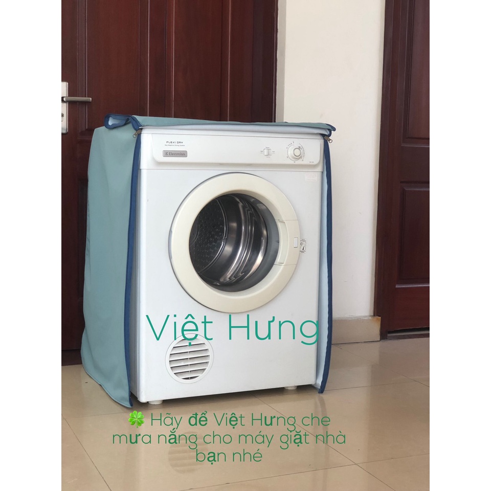 Bọc máy giặt cửa ngang, cửa dưới, cửa trước chống thấm bảo vệ máy giặt luôn mới tránh mưa nắng bụi bẩn của môi trường.