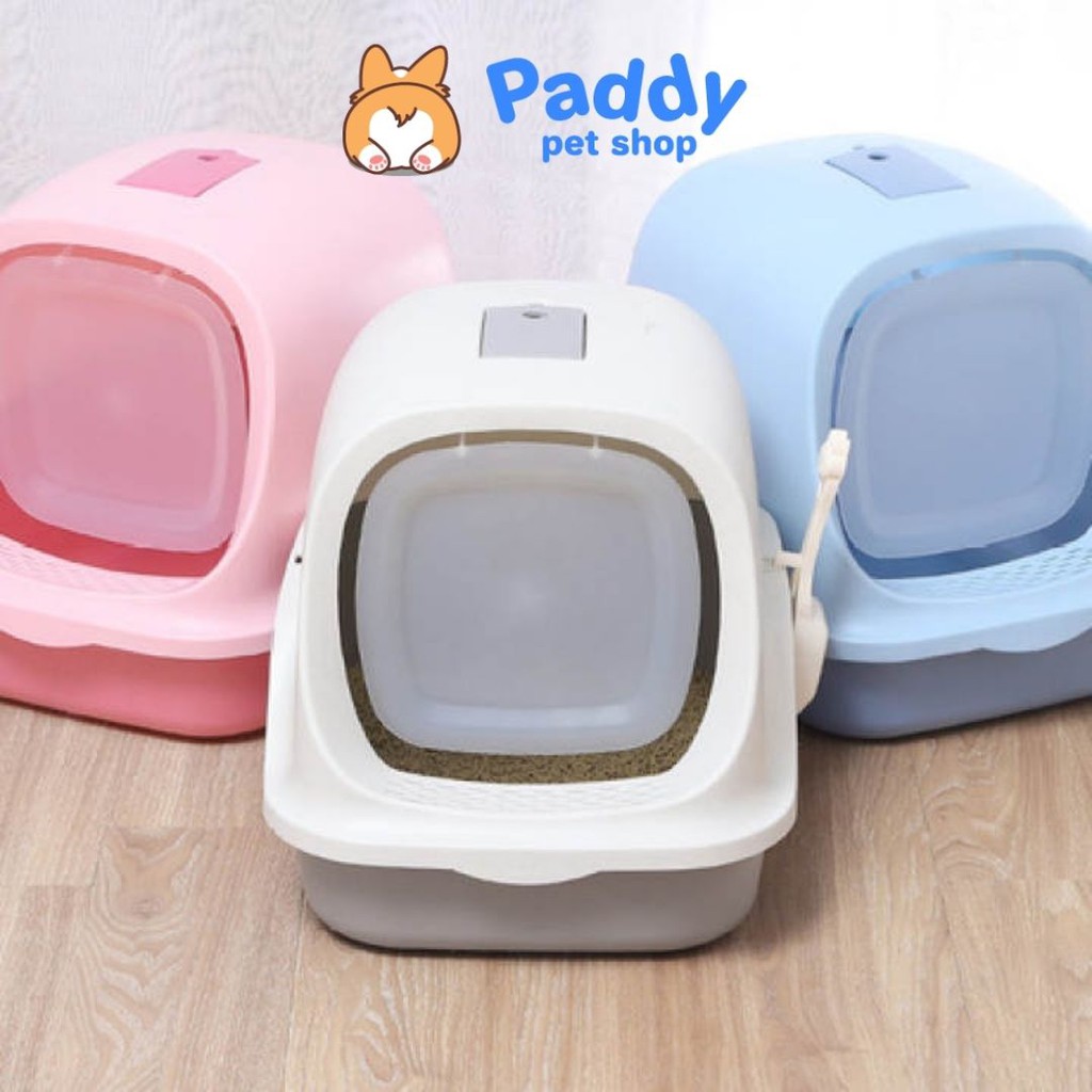 Nhà Vệ Sinh Mèo Cao Cấp - Tặng Xẻng (Chỉ Ship Hỏa Tốc HCM)