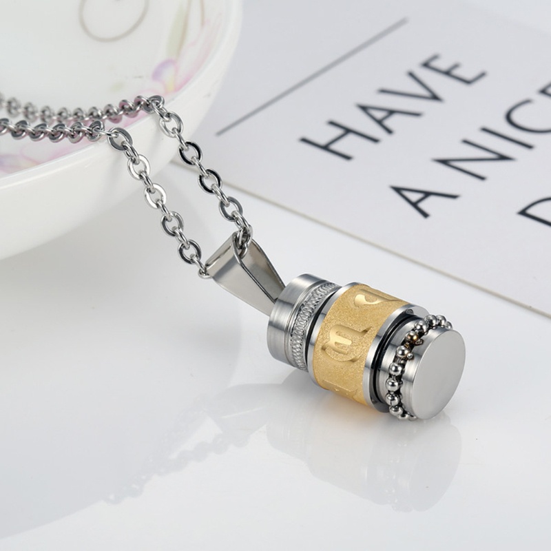 Vòng cổ Mặt Hình Phật Sanskrit Sáu Cánh Cho Nam Và Nữ