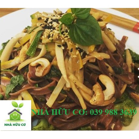 Phở gạo lứt 500gr - Date: 11/2022 - Nhà Hữu Cơ