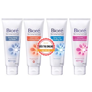 Sữa rửa mặt biore tuýp lớn 100g