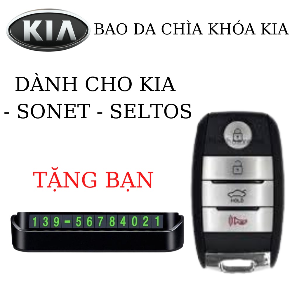 Bao da chìa khóa sonet ,seltos,bọc chìa khóa sonet,seltos (KMK4 Móc A)