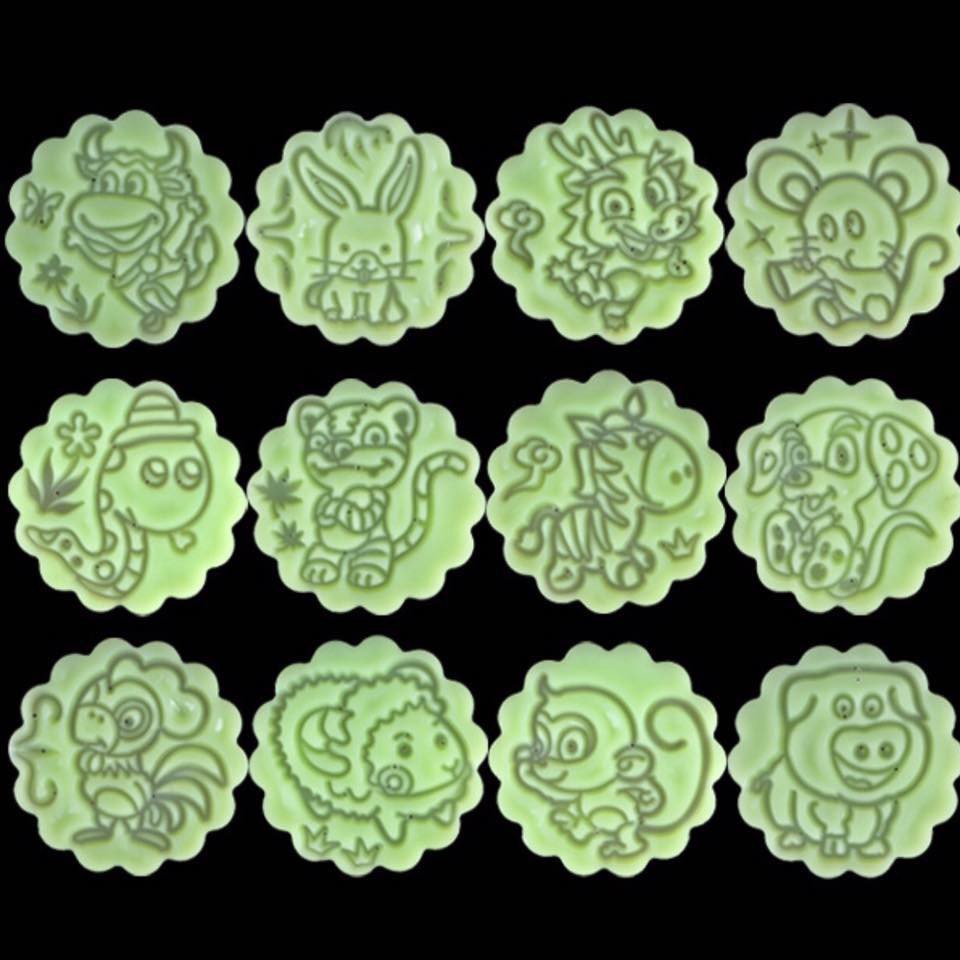 Khuôn trung thu 12 con giáp 83gr