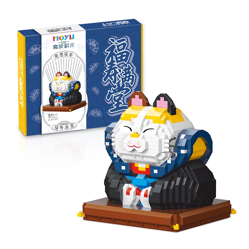 Bộ đồ chơi lắp ghép PET Thú Cưng - Mô hình 3D MOYU Nanoblock