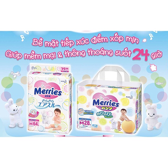 Tã dán Merries Jumbo nội địa Nhật chính hãng size M