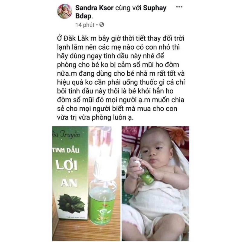 Tinh Dầu Lợi An