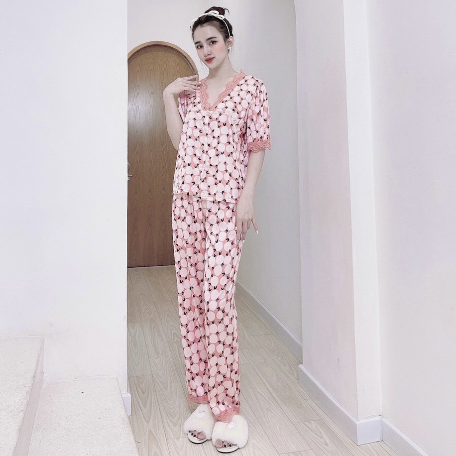 Bộ lụa ren Mai Ngô | BigBuy360 - bigbuy360.vn