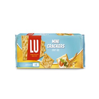 Bánh Cracker Mặn Mini hiệu Lu gói 250g