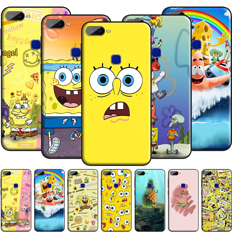 Ốp điện thoại TPU silicon mềm 101 _ FEB Spongebob cho Apple iPhone 11 7 8 Plus 6 6s