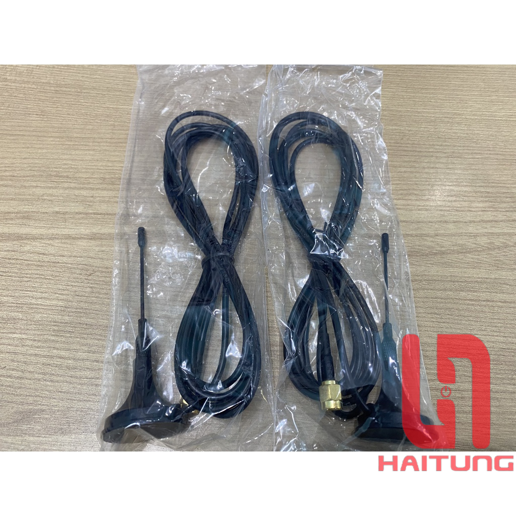 Anten 3G 4G GSM 6DPI - Anten, đế có nam châm, dây dài 3m, thiết bị điện Hai Tùng