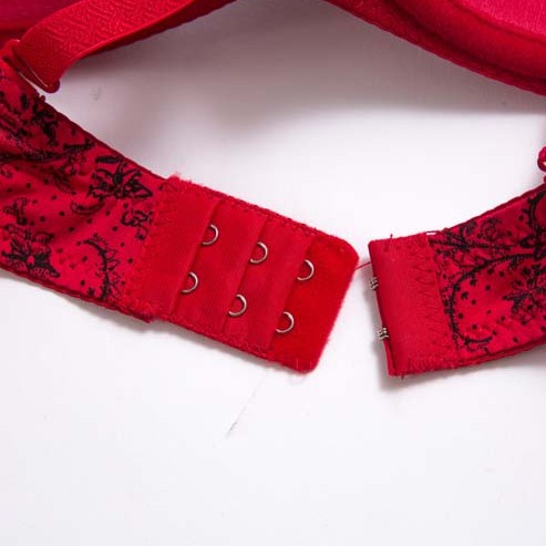 Bộ đồ lót VARSBABY V688 gồm áo ngực và quần lót phối ren thời trang gợi cảm cho nữ cỡ lớn