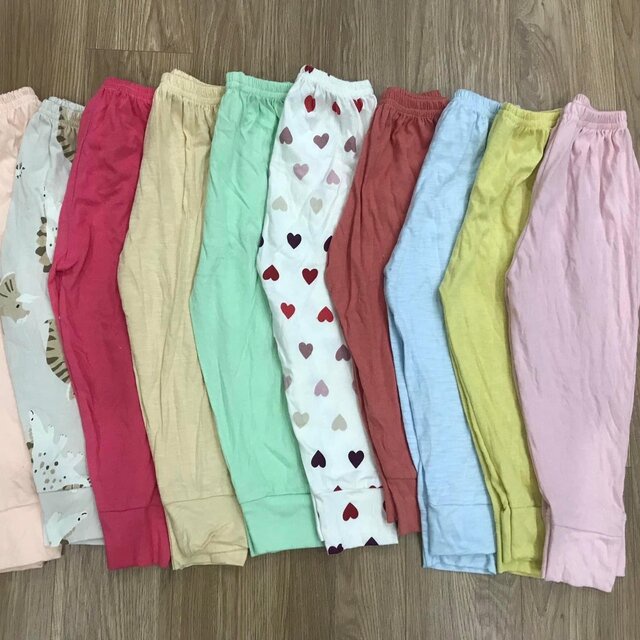 Quần chục dài thu đông cho bé trai và bé gái hàng lên từ vải xuất dư mềm mát kiểu may dễ mặc dễ mix VNXK XanhHouse