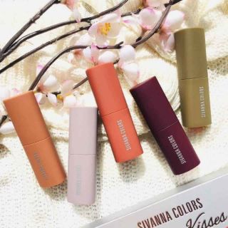 Set 5 cây son Sivanna Thái Lan - màu hot