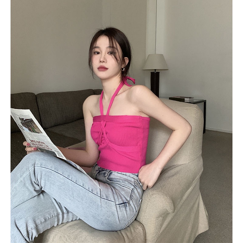 COZOK Áo Tank Top Không Tay Thiết Kế Quyến Rũ Thời Trang