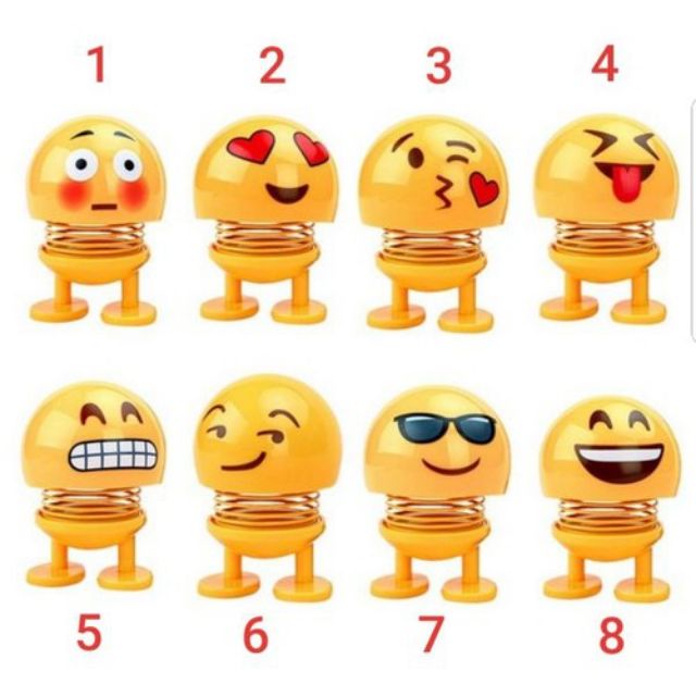 Emoji lò xo cục xì lầu nhún ( mua nhiều giảm giá)