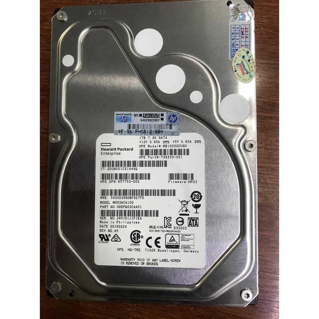 Ổ Cứng HDD 1T Western Black,Red chuyên dùng cho sever chạy 24/24