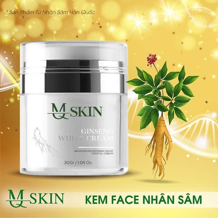 (Chính Hãng) Kem Face Nhân Sâm MQ Skin Dưỡng Da Chống Nắng