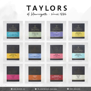SET TRÀ Taylors of Harrogates | Mix 12 vị trà cổ điển của Anh Quốc